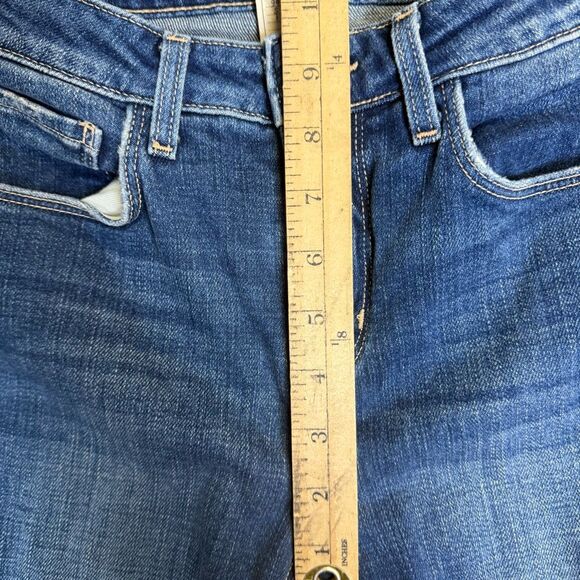 Lagence Women's Size 25 High Rise Distressed Hem Cropped Jeans - Picture 4 of 7
